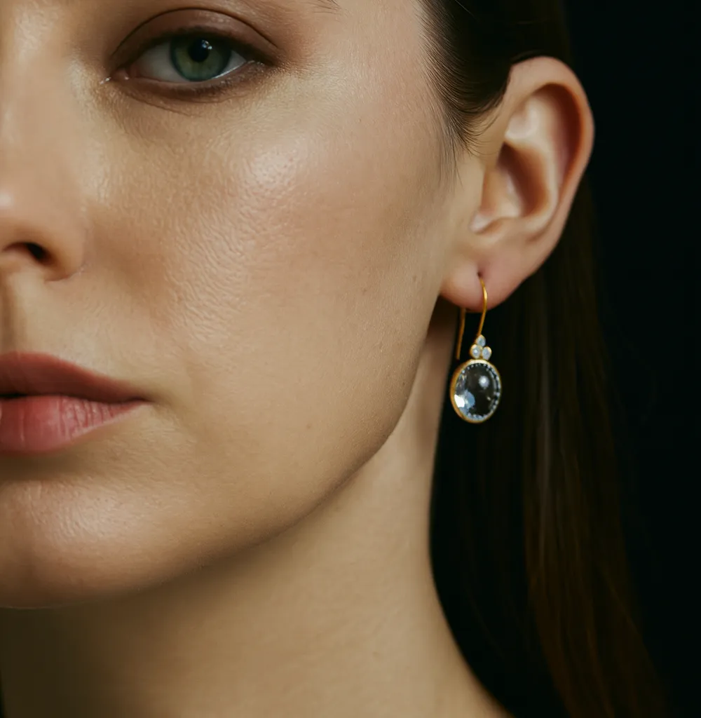Sky blue Earrings