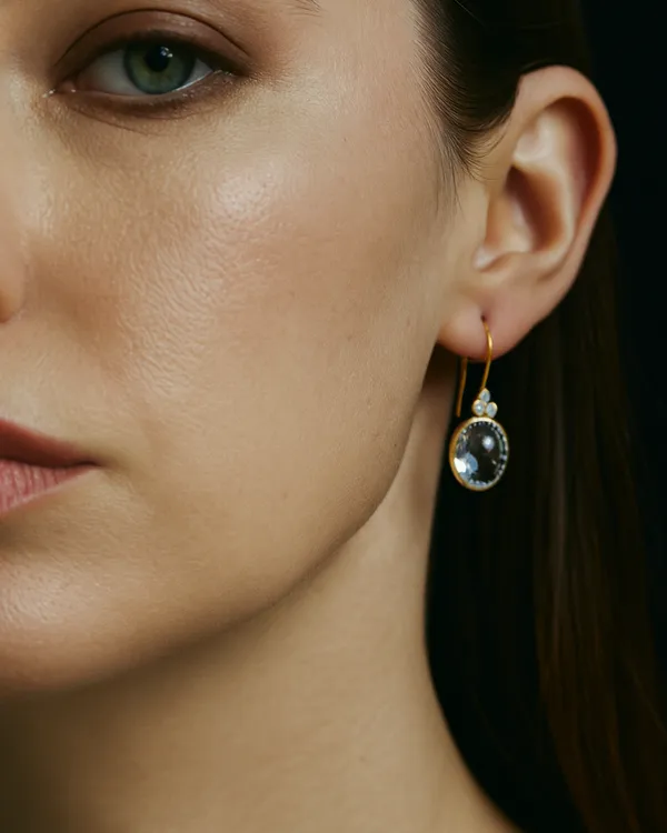 Sky blue Earrings