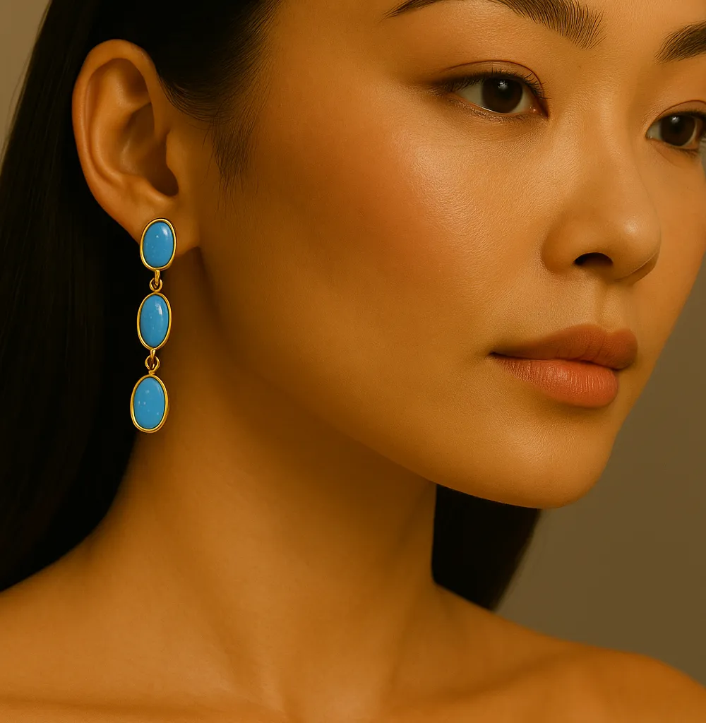 Turquoise Dangle Earrings