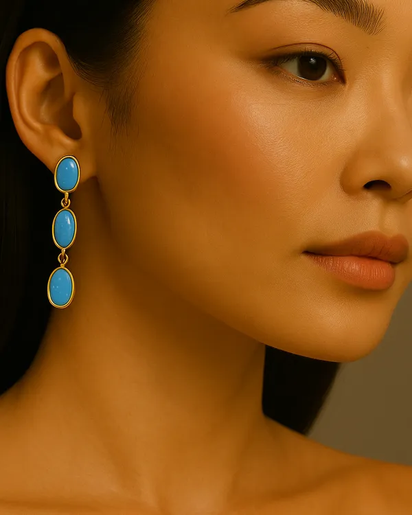 Turquoise Dangle Earrings