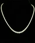 Classic Diamond Tennis Necklace